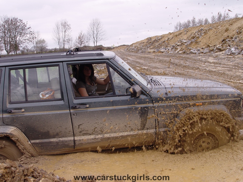 car getting stuck i quicksand